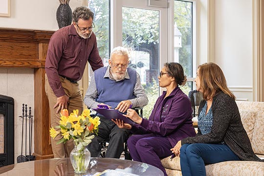 Patient and family